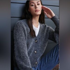 Quince Merino and Alpaca cardigan M